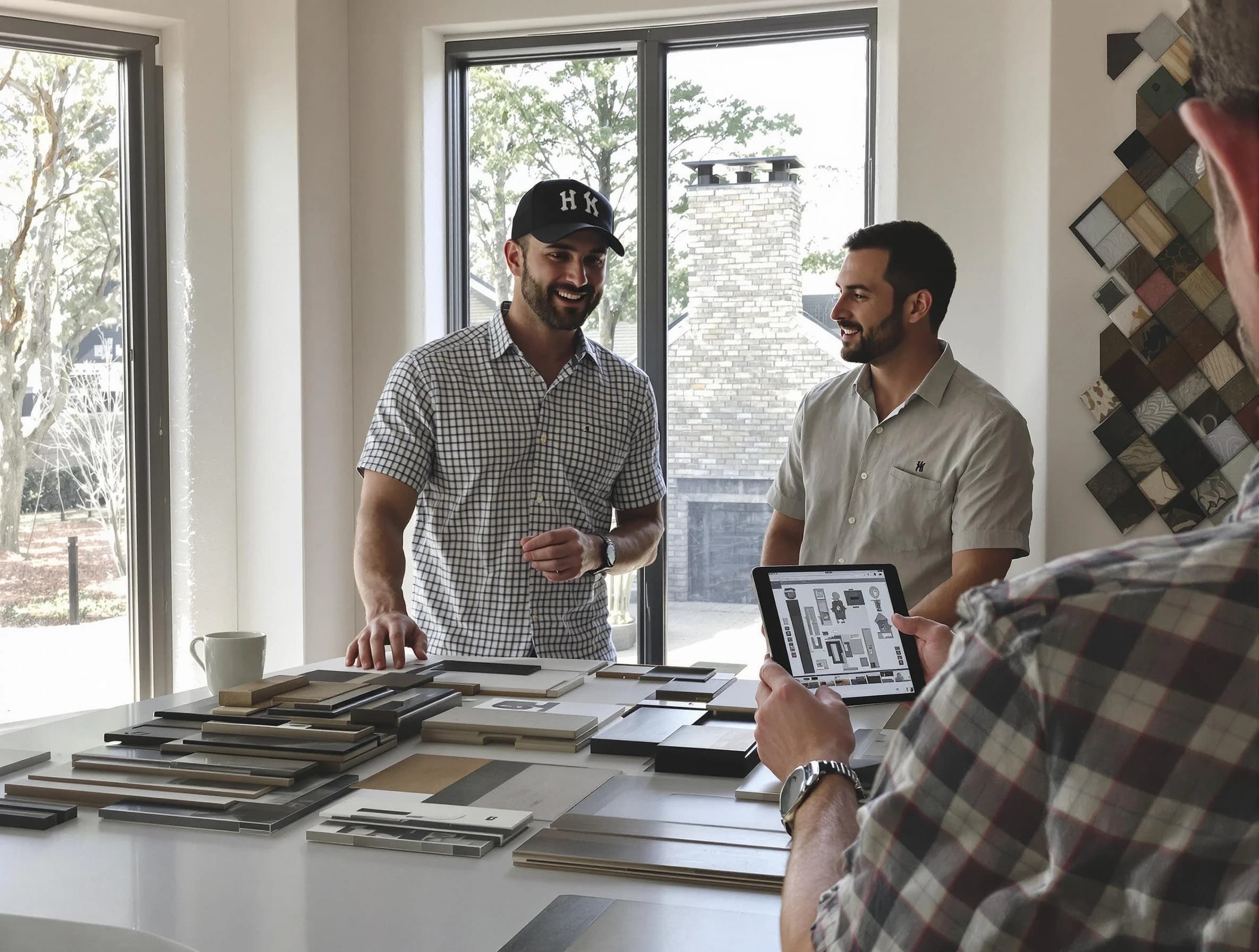 Los Chaves Chimney Sweep remodeling a chimney and fireplace in Los Chaves, NM