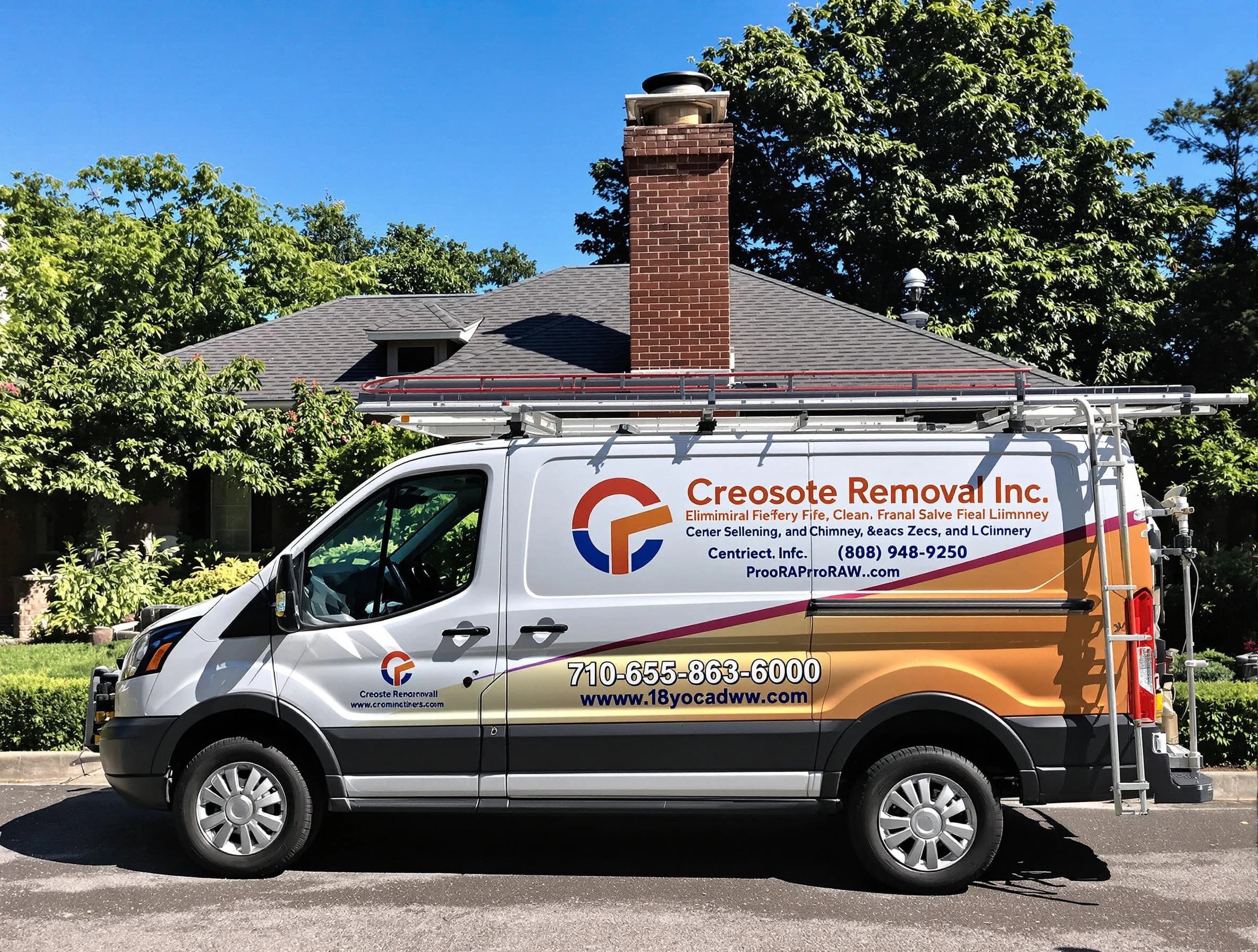 Los Chaves Chimney Sweep technician removing creosote safely in Los Chaves, NM