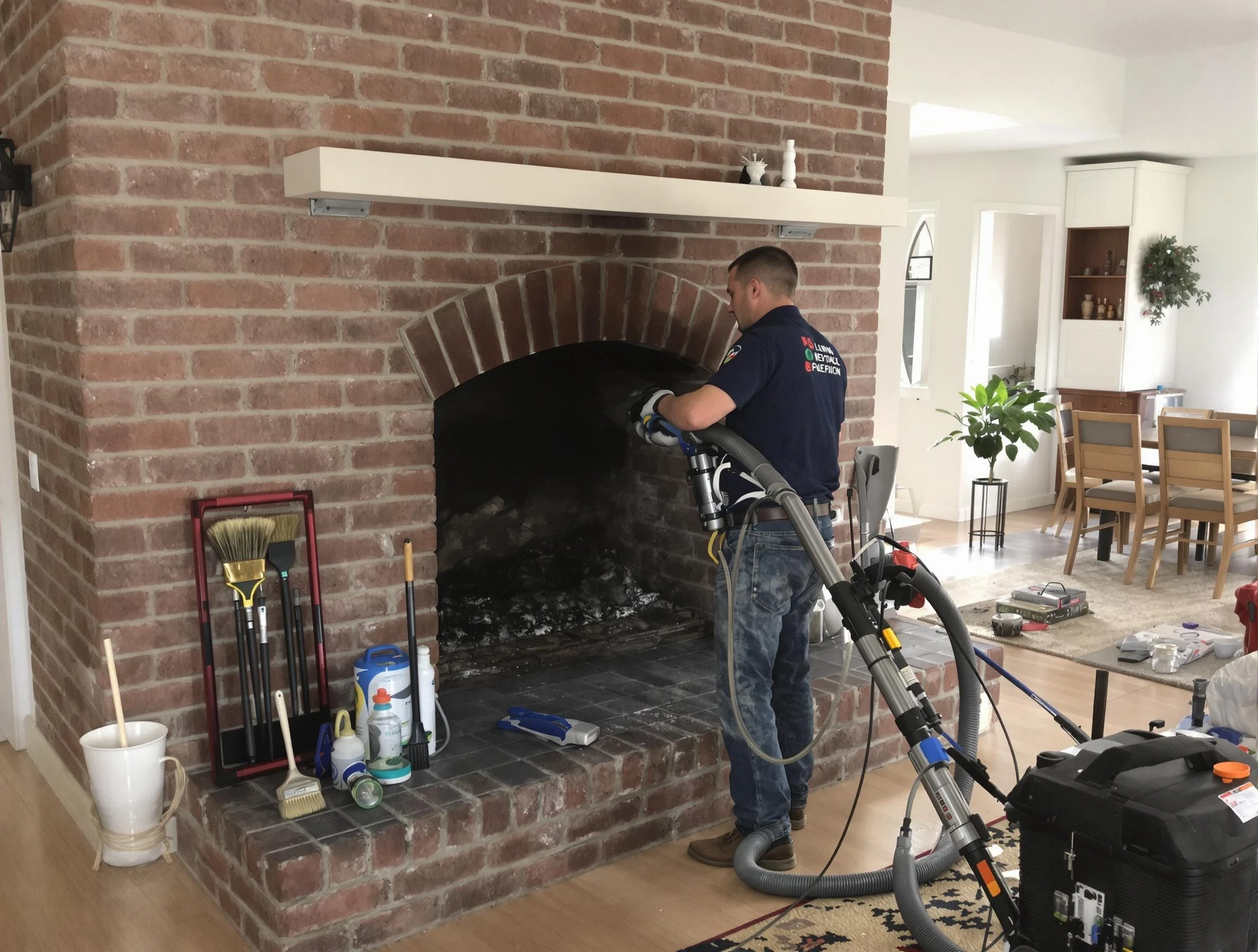 Chimney Cleaning in Los Chaves